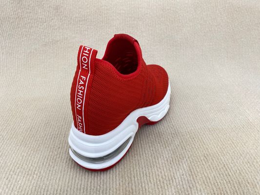 Red Ladies Flatform Loafers Summer Women'S Casual Comfortable Platform Loafers