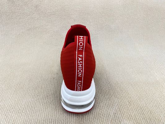 Red Ladies Flatform Loafers Summer Women'S Casual Comfortable Platform Loafers