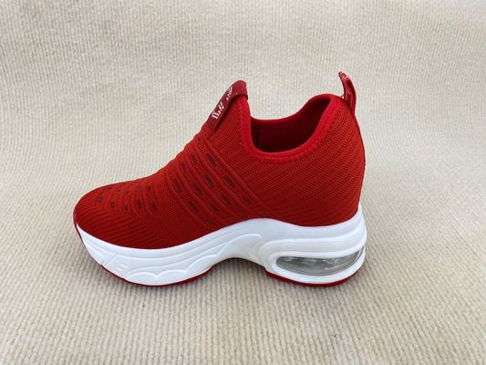 Red Ladies Flatform Loafers Summer Women'S Casual Comfortable Platform Loafers