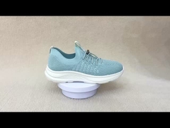 Stilizzanti blu fondo morbido respirabili scarpe da corsa da donna sportiva atletica